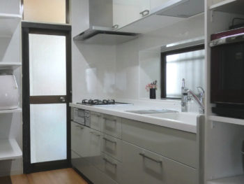 神戸市北区N様　キッチン・収納リフォーム事例