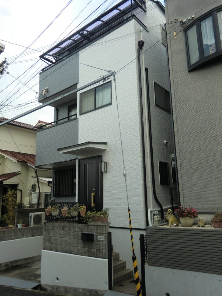   神戸市垂水区H様邸　外壁塗装事例