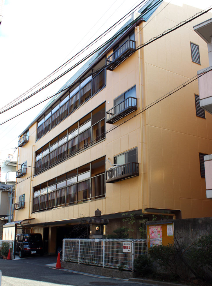   神戸市灘区賃貸マンション　外壁塗装事例