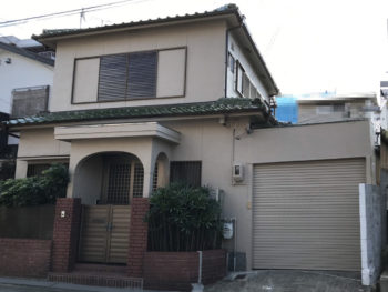 神戸市中央区　外壁塗装工事事例