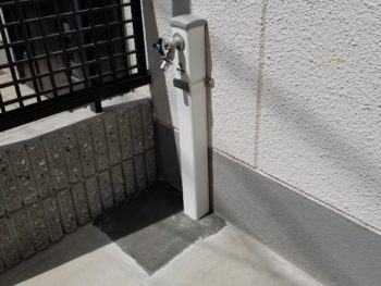 神戸市垂水区　外部水栓取替事例