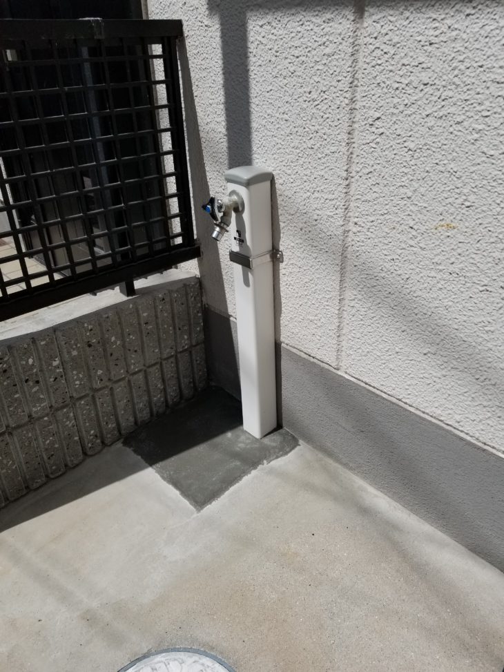  神戸市垂水区　外部水栓取替事例