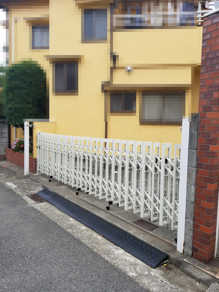   神戸市垂水区　フェンス新設工事