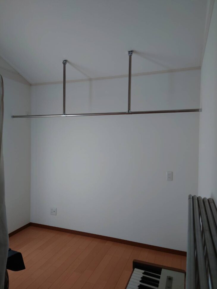   神戸市東灘区　ハンガーパイプ取付工事